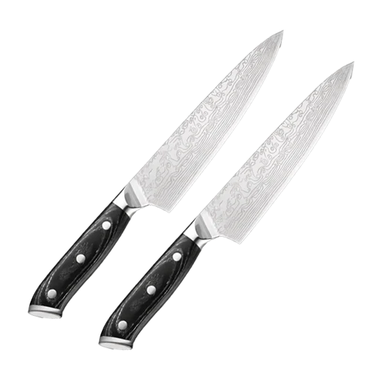 2 Damastmesser