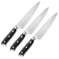 3 coltelli Damasco