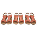 3 Paires Sandales PiedoFlex
