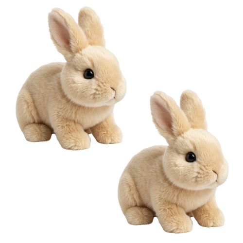 2x Osterhasen