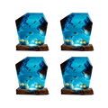 4x Lampes Océan