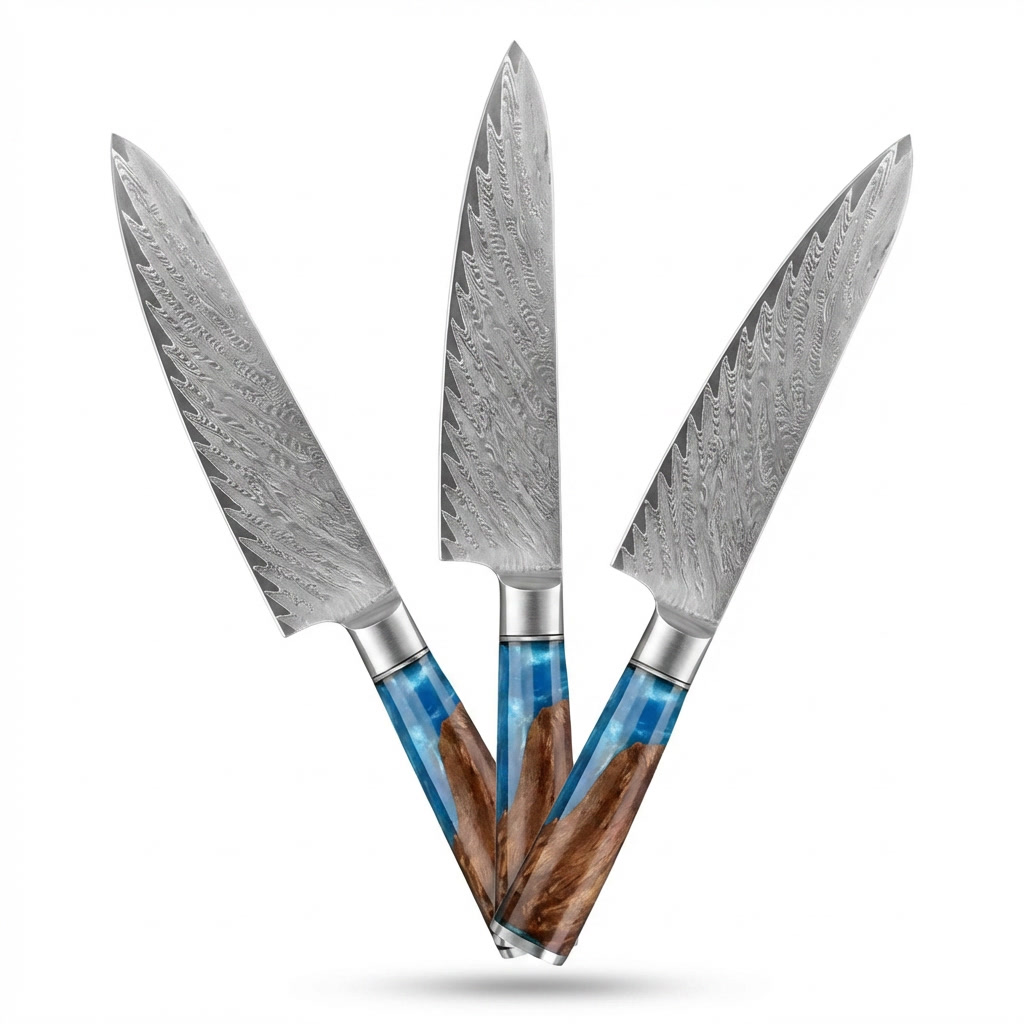 3x Marine Knives