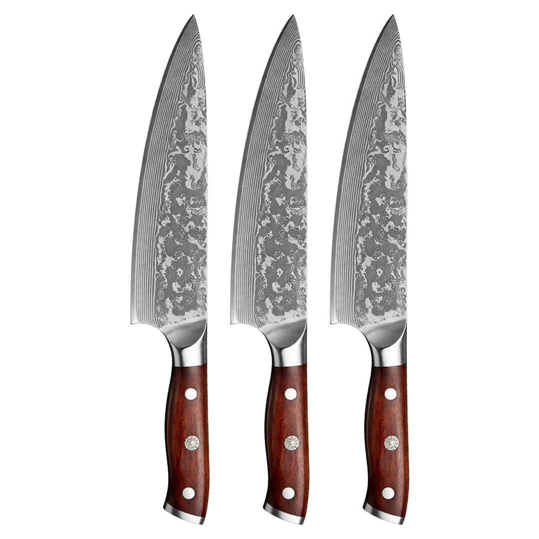 3 Damastmesser